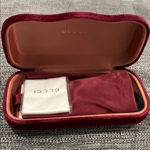Gucci sunglasses case
